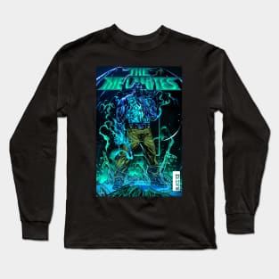 The Melanites Issue 2 Cover - Blacc Ice Long Sleeve T-Shirt